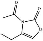 2(3H)-Oxazolone, 3-acetyl-4-ethyl- (9CI) 구조식 이미지