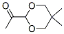 Ethanone, 1-(5,5-dimethyl-1,3-dioxan-2-yl)- (9CI) Structure