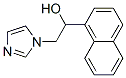 2-imidazol-1-yl-1-naphthalen-1-yl-ethanol Structure