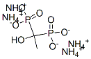 tetraammonium (1-hydroxyethylidene)bisphosphonate  Structure