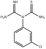 Thiourea,  N-(aminoiminomethyl)-N-(3-chlorophenyl)- Structure