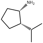 시클로펜탄아민,2-(1-메틸에틸)-,(1S,2S)-(9CI) 구조식 이미지