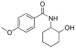 벤즈아미드,N-(2-히드록시시클로헥실)-4-메톡시-(9CI) 구조식 이미지