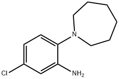 2-(1-Azepanyl)-5-chloroaniline 구조식 이미지