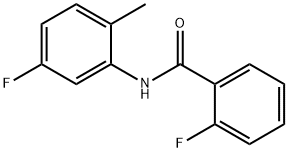 벤즈아미드,2-플루오로-N-(5-플루오로-2-메틸페닐)-(9CI) 구조식 이미지