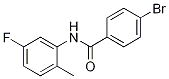 4-bromo-N-(5-fluoro-2-methylphenyl)benzamide Structure