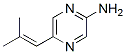 피라진아민,5-(2-메틸-1-프로페닐)-(9CI) 구조식 이미지
