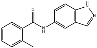 Benzamide, N-1H-indazol-5-yl-2-methyl- (9CI) Structure