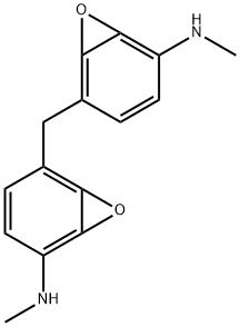 5,5'-Methylenebis[N-methyl-7-oxabicyclo[4.1.0]hepta-1,3,5-trien-2-amine] 구조식 이미지