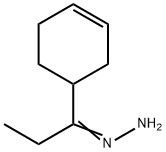 1-Propanone,  1-(3-cyclohexen-1-yl)-,  hydrazone Structure