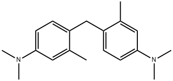 4,4'-methylenebis(N,N,3-trimethyl-Benzenamine Structure