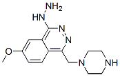 7-methoxy-4-piperazinomethyl-1-hydrazinophthalazine Structure