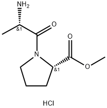 H-ALA-PRO-OME HCL Structure