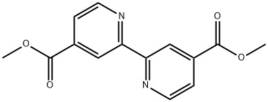 4,4'-Bis(methoxycarbonly)-2,2'-bipyridine 구조식 이미지