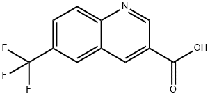 6-(trifluoromethyl)quinoline-3-carboxylic acid Structure