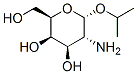 alpha-D-Galactopyranoside, 1-methylethyl 2-amino-2-deoxy- (9CI) Structure