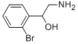 2-아미노-1-(2-브로모페닐)에탄올 구조식 이미지