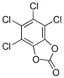 4,5,6,7-테트라클로로-1,3-벤조디옥솔-2-온 구조식 이미지