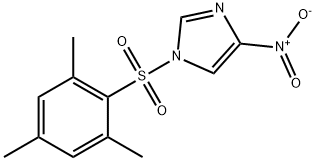 1-(MESITYLENE-2-SULFONYL)-4-NITROIMIDAZOLE Structure