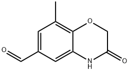 8-methyl-3-oxo-3,4-dihydro-2H-benzo[b][1,4]oxazine-6-carbaldehyde Structure