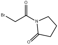 2-Pyrrolidinone, 1-(bromoacetyl)- (9CI) Structure