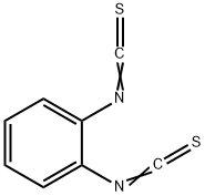 1,2-페닐렌DIISOTHIOCYANATE 구조식 이미지