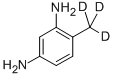 2,4-디아미노톨루엔-알파,알파,알파-D3 구조식 이미지