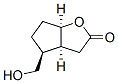 (3aalpha,4beta,6aalpha)-hexahydro-4-(hydroxymethyl)-2H-cyclopenta[b]furan-2-one Structure
