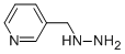PYRIDIN-3-YLMETHYL-HYDRAZINE 구조식 이미지