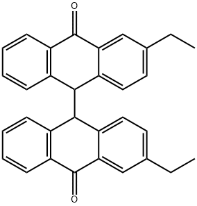 3,3'-Diethyl[9,9'-bianthracene]-10,10'(9H,9'H)-dione 구조식 이미지