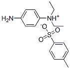 (p-aminophenyl)diethylammonium toluene-4-sulphonate  Structure