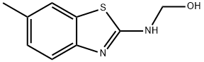 Methanol, [(6-methyl-2-benzothiazolyl)amino]- (9CI) Structure