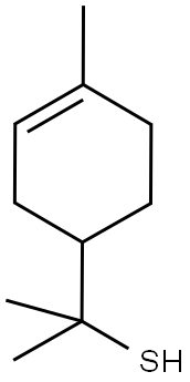 p-Menthene-8-thiol 구조식 이미지