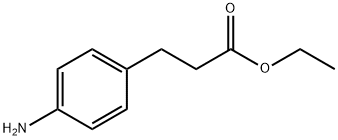 에틸3-(4-아미노페닐)프로파노에이트 구조식 이미지