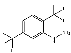 2,5-bis(trifluoromethyl)-phenyhydrazine Structure
