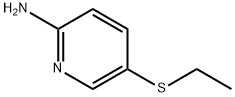 5-(ethylsulfanyl)pyridin-2-amine Structure