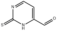 4-Pyrimidinecarboxaldehyde, 1,2-dihydro-2-thioxo- (9CI) Structure