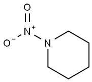 1-Nitropiperidine Structure