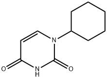 1-CYCLOHEXYLURACIL 구조식 이미지