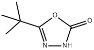 5-(1,1-dimethylethyl)-1,3,4-oxadiazol-2(3H)-one  구조식 이미지