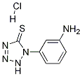 5H-Tetrazole-5-thione, 1-(3-aMinophenyl)-1,2-dihydro-, Monohydrochloride Structure