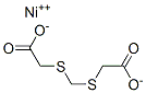 2,2'-[Methylenebis(thio)]bisacetic acid nickel(II) salt Structure