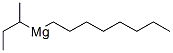 (1-Methylpropyl)octylmagnesium Structure