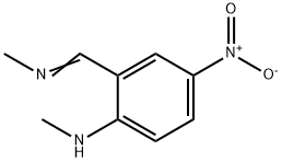 N-메틸-2-[(메틸이미노)메틸]-4-니트로벤젠아민 구조식 이미지
