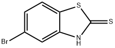 5-Bromo-2-mercaptobenzothiazole 구조식 이미지