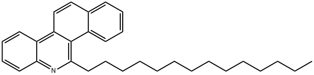 5-Tetradecylbenzo[i]phenanthridine Structure