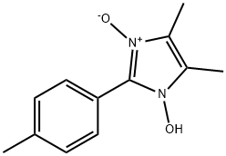 1H-Imidazole, 1-hydroxy-4,5-dimethyl-2-(4-methylphenyl)-, 3-oxide (9CI) 구조식 이미지