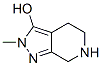 2H-Pyrazolo[3,4-c]pyridin-3-ol,  4,5,6,7-tetrahydro-2-methyl- 구조식 이미지