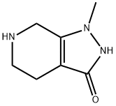 1H-Pyrazolo[3,4-c]pyridin-3-ol,  4,5,6,7-tetrahydro-1-methyl-  (9CI) 구조식 이미지