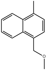 1-methoxymethyl-4-methylnaphthalene Structure